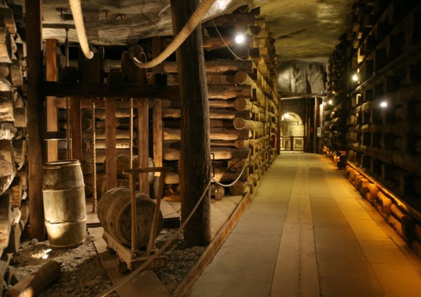 Salzbergwerk in Wieliczka850